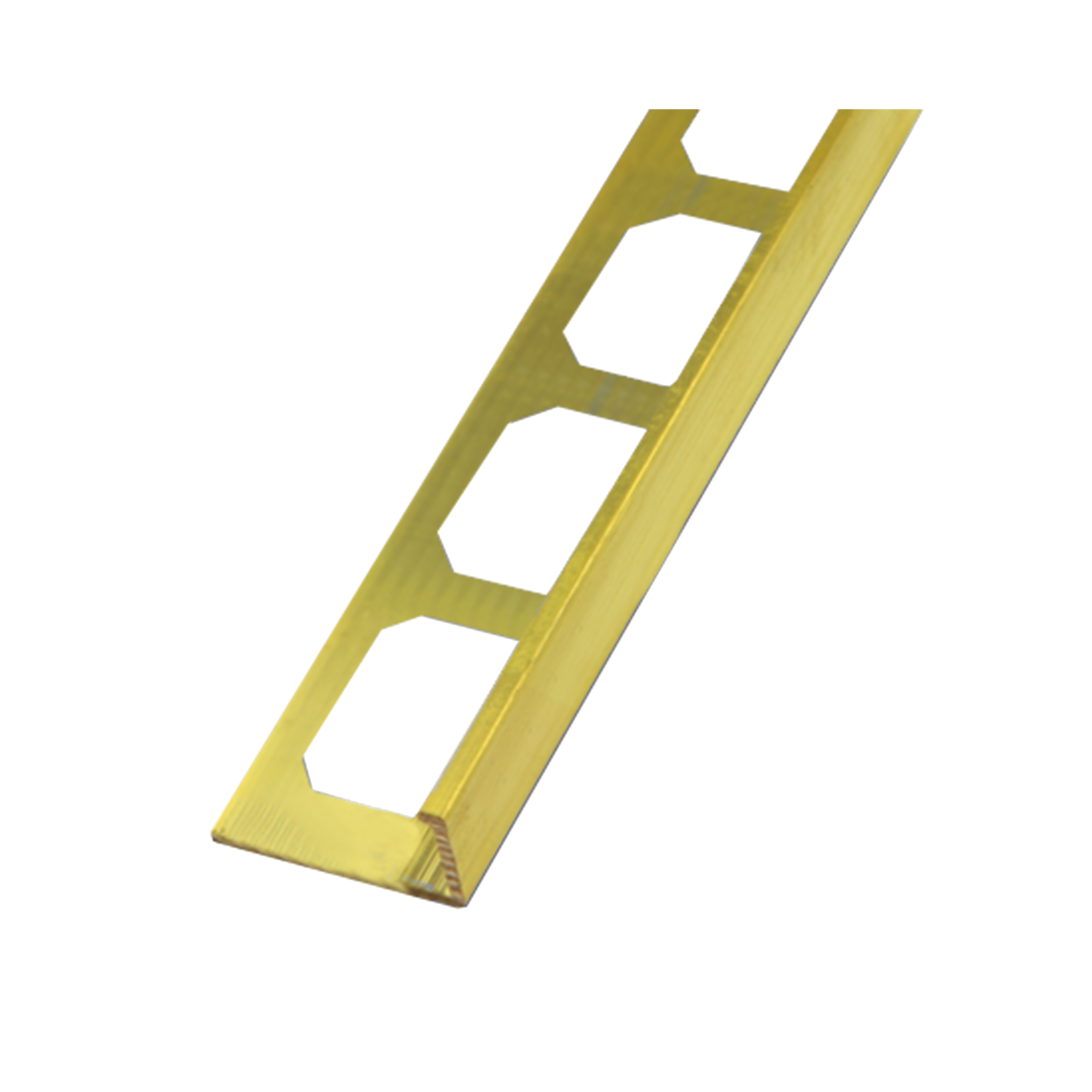 Perfiles de borde en forma de L de bronce (LS9)